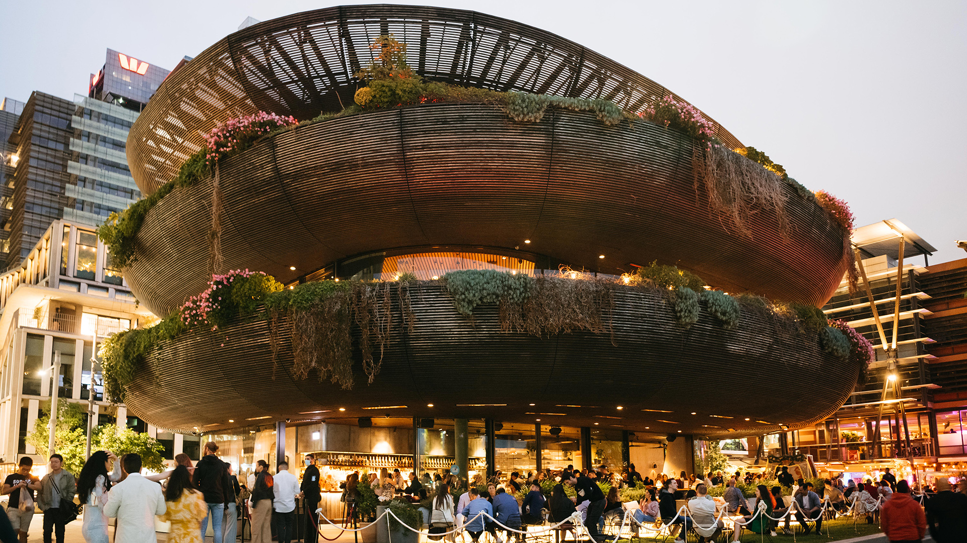 Barangaroo Harbour Restaurants - 12 min walk