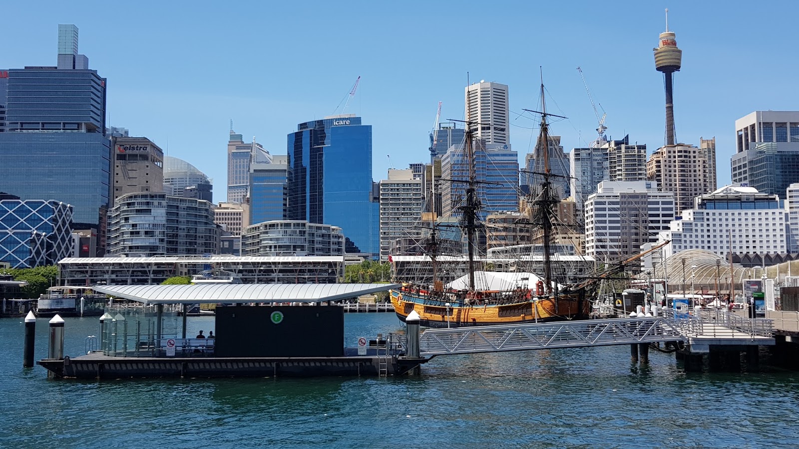 Pyrmont Ferry Wharf - 3 min walk