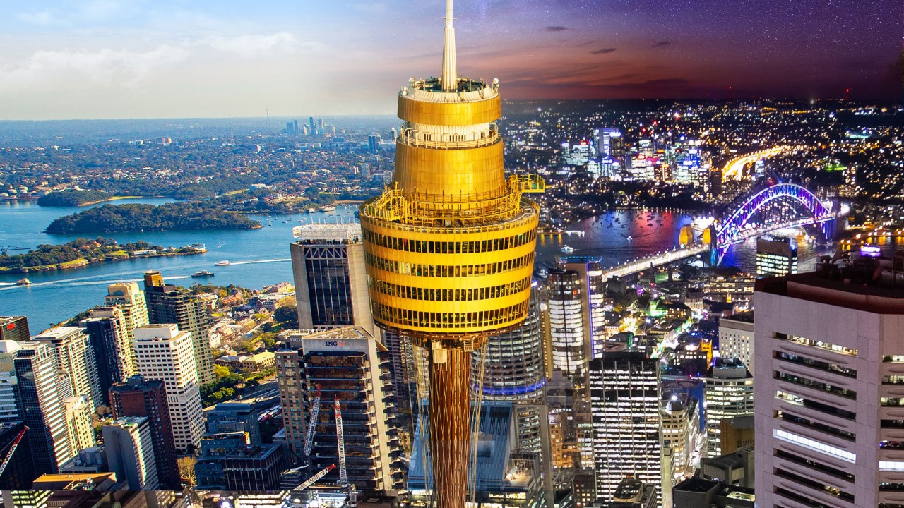 Sydney Tower Eye - 16 min walk